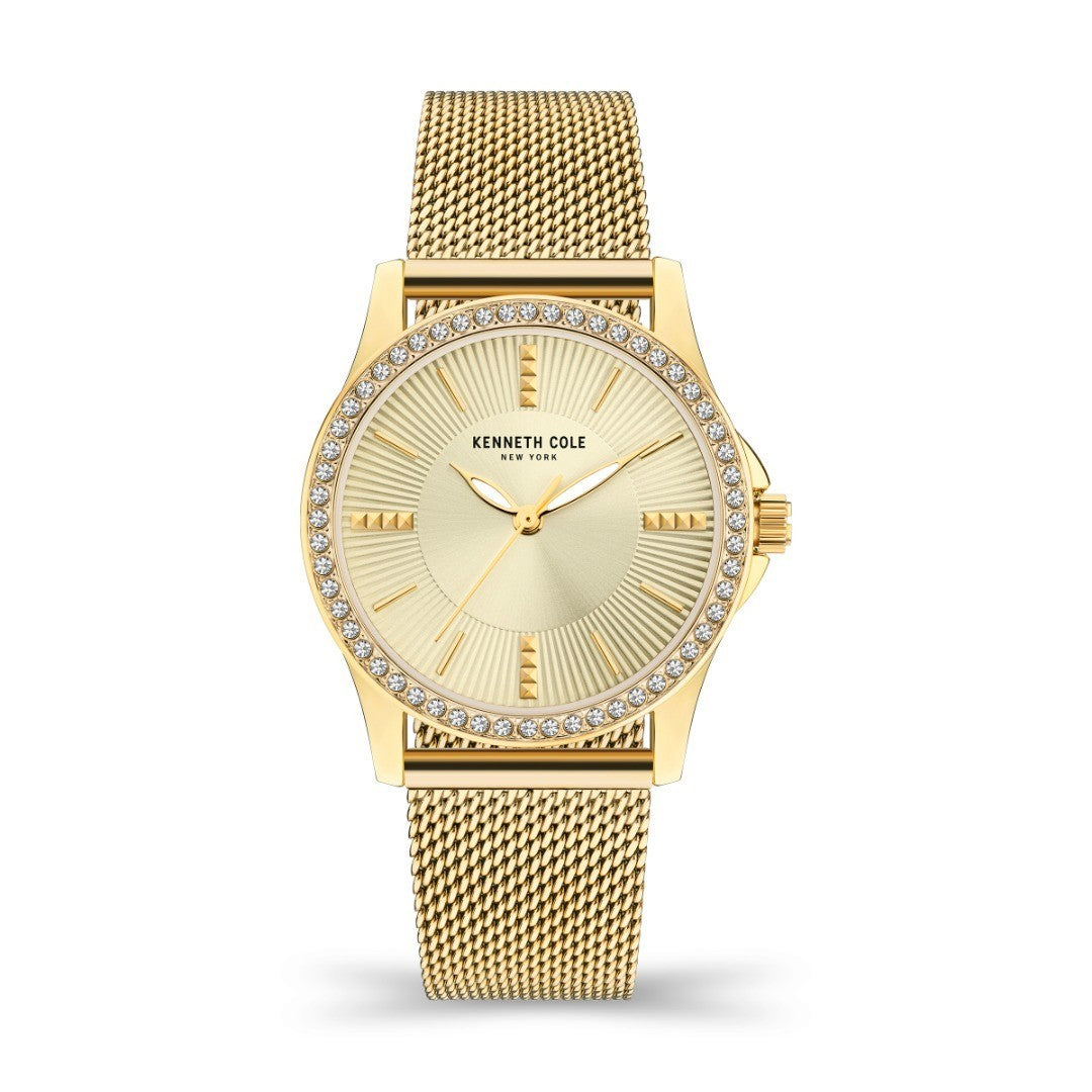Kenneth Cole New York Women's Watch With Stainless Steel Mesh Strap KCWLG2176803