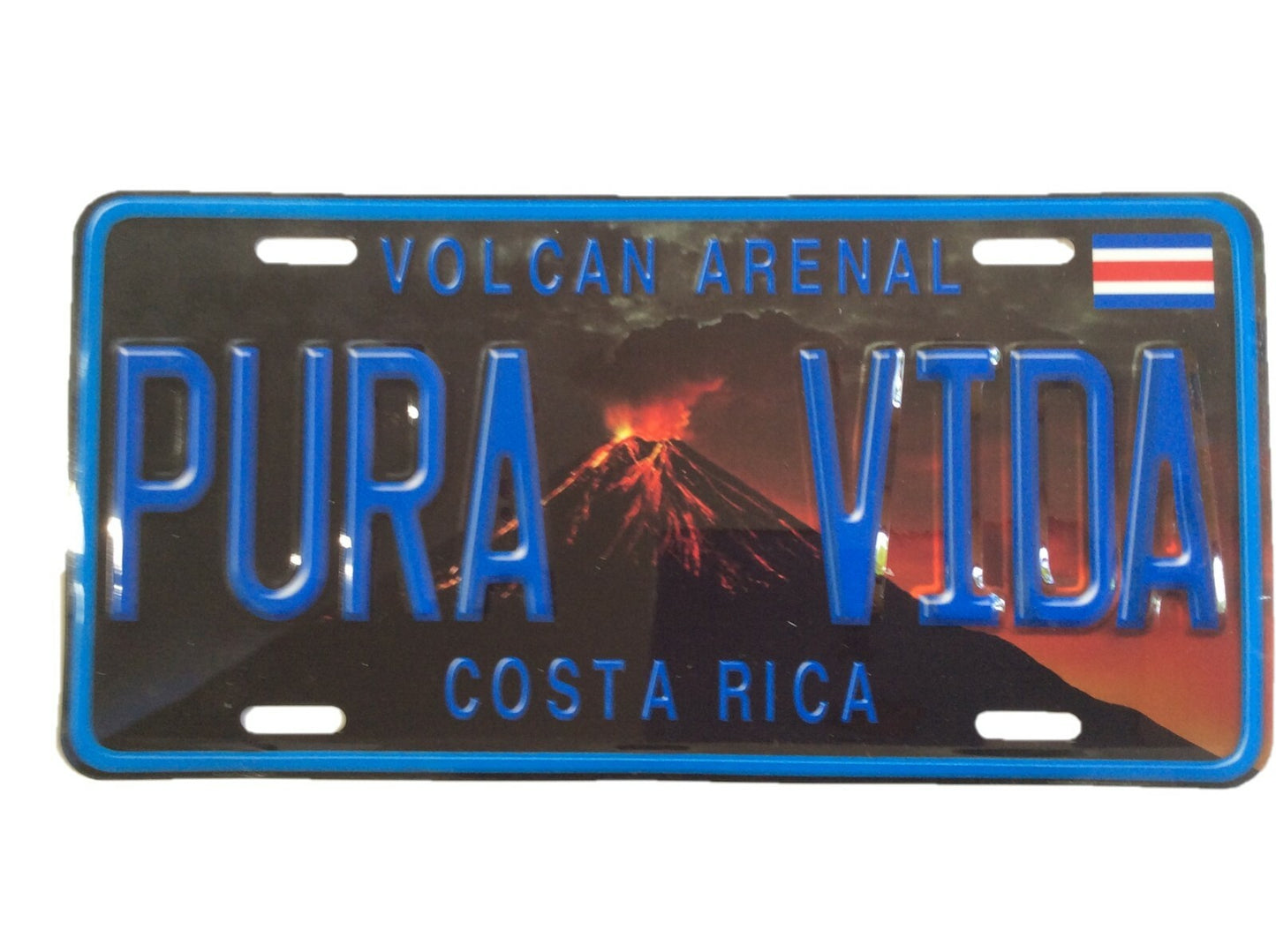 COSTA RICA PURA VIDA CENTRAL AMERICA LICENSE PLATE CRLP 38