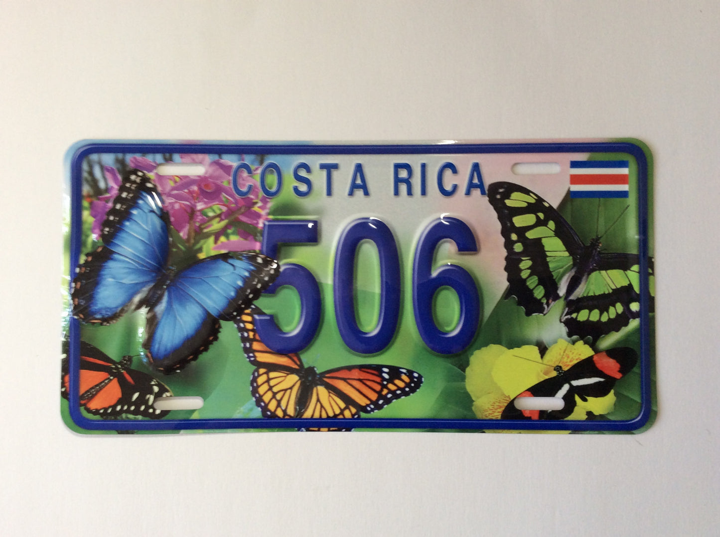 COSTA RICA PURA VIDA CENTRAL AMERICA LICENSE PLATE CRLP 37