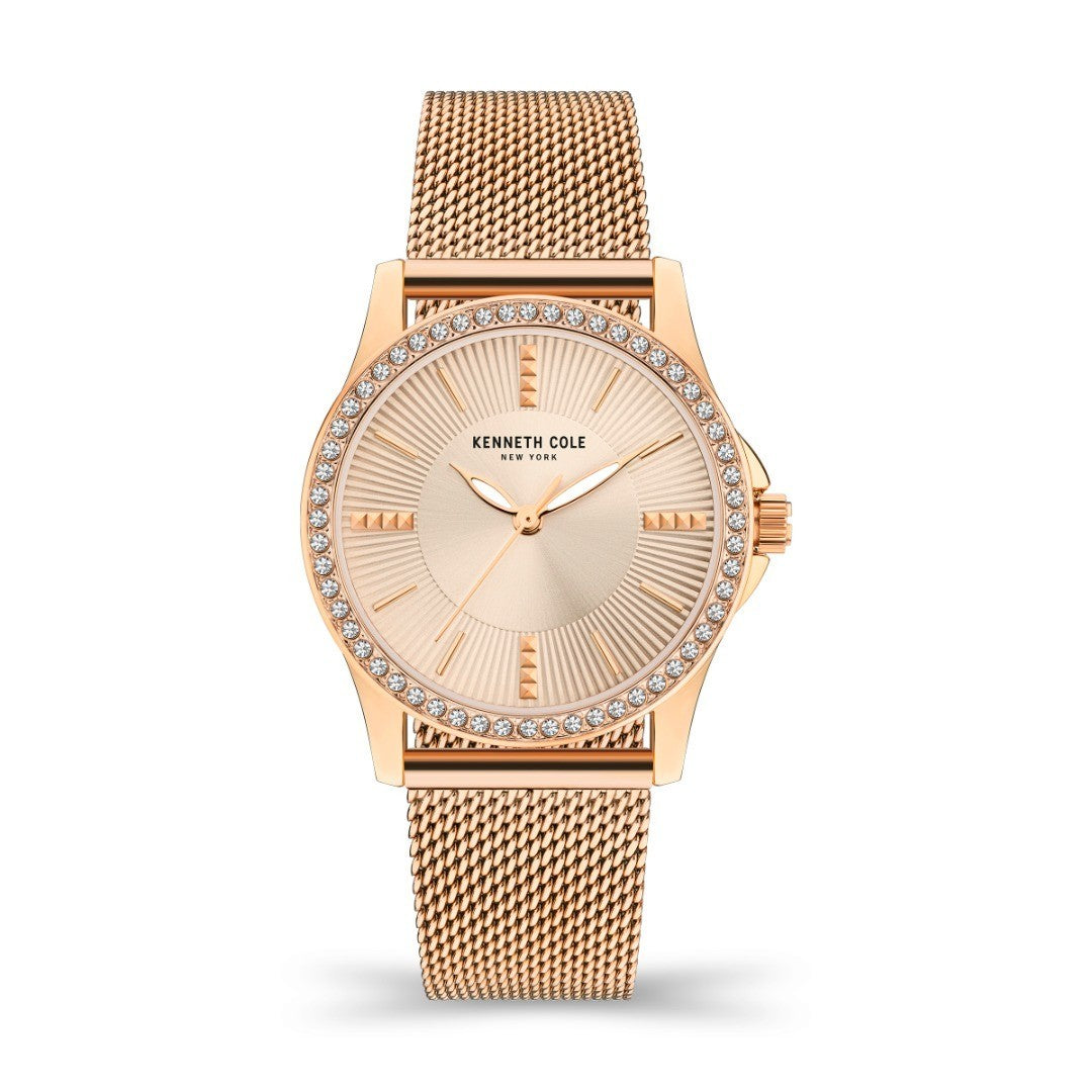 Kenneth Cole New York Women's Watch With Stainless Steel Mesh Strap KCWLG2176801