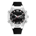 Kenneth Cole Reaction Men's Analog Digital Watch Silicone Strap KRWGP2189305