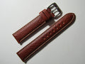 22mm Hadley-Roma MS906 Mens Tan Leather Watch Band Strap