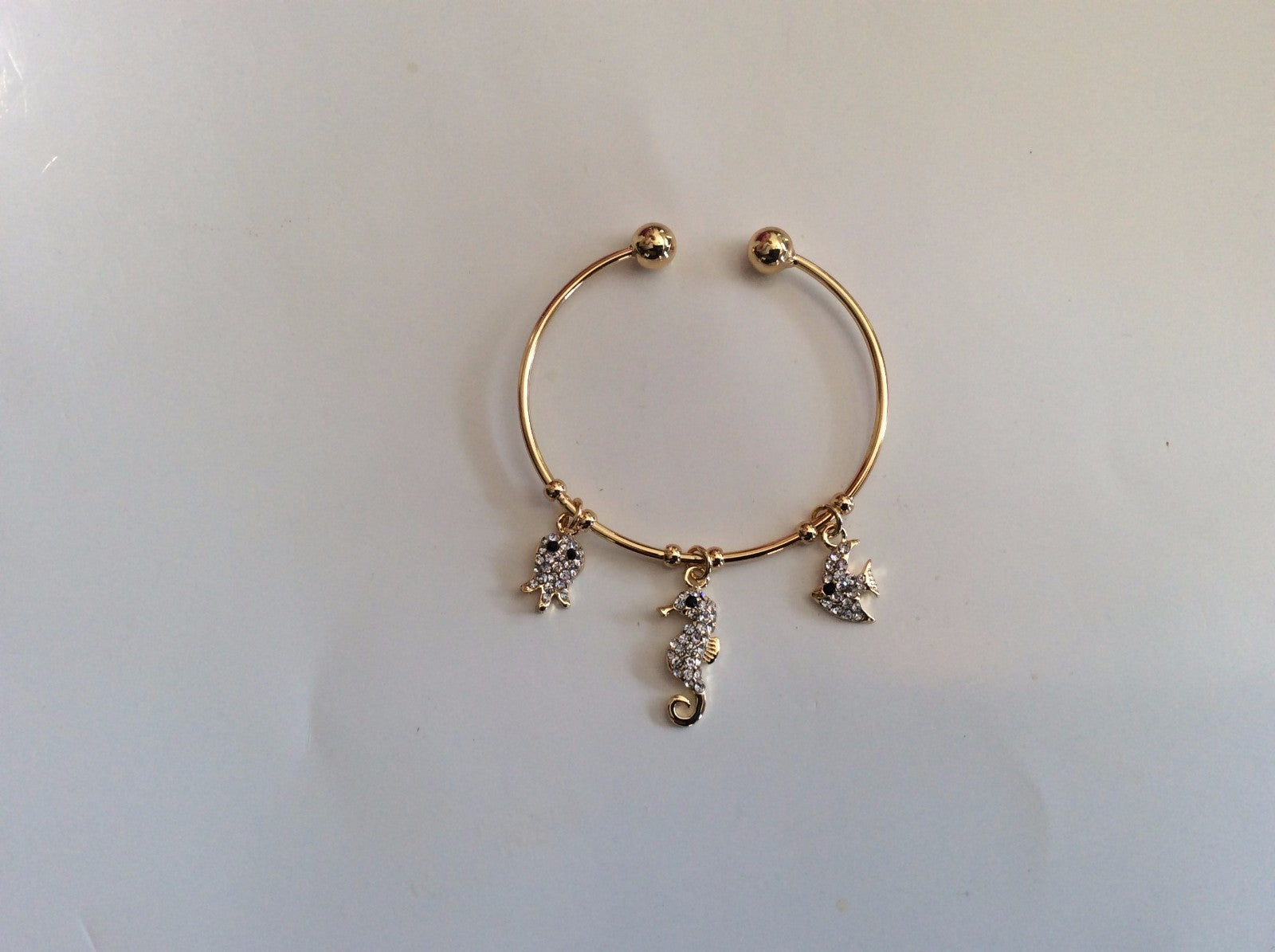 18 KARAT GOLD PLATED HIGH STYLE DESIGNER BRACELETS, 25 STYLES, YOU PICK
