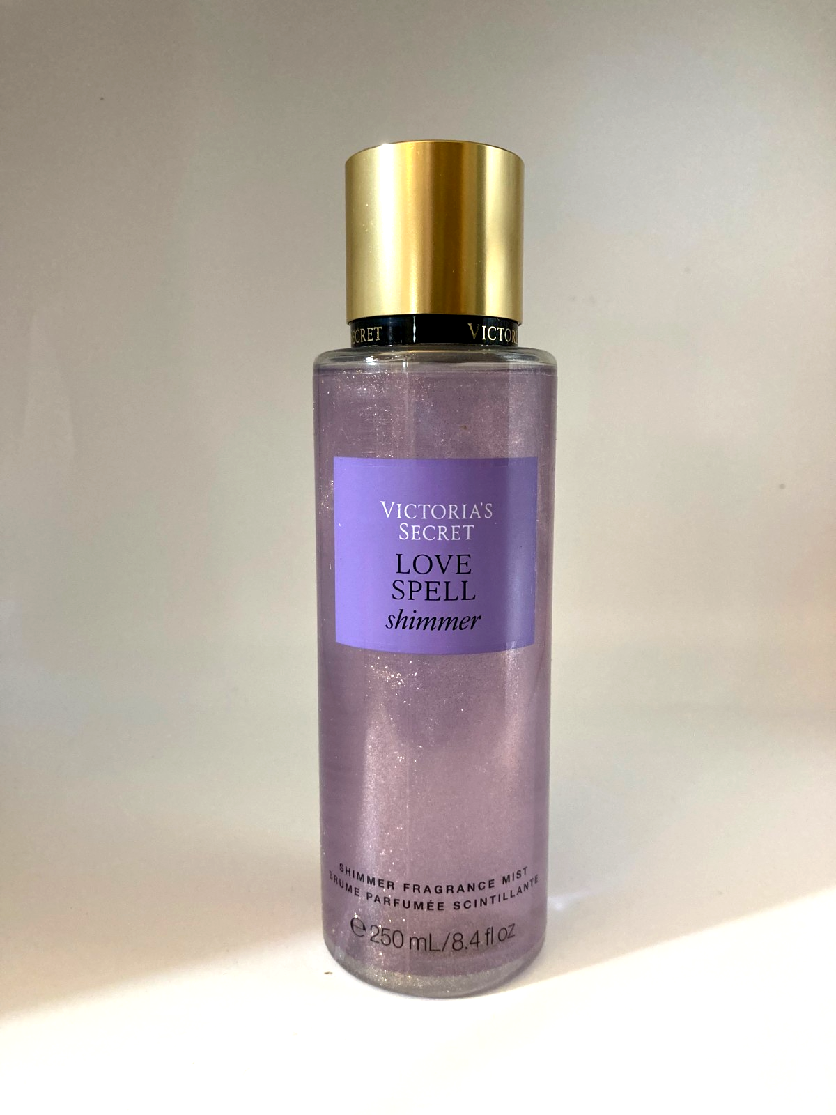 VICTORIA'S SECRET LOVE SPELL SHIMMER FRAGRANCE MIST 8.4 OZ SPRAY NEW