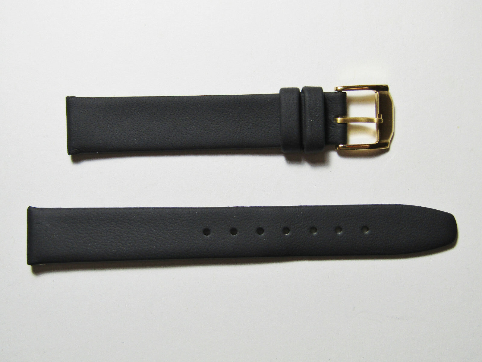 17mm Hadley Roma Genuine Leather Watch Band MS976 fits for Movado Watch
