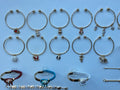 18 KARAT GOLD PLATED HIGH STYLE DESIGNER BRACELETS, 25 STYLES, YOU PICK