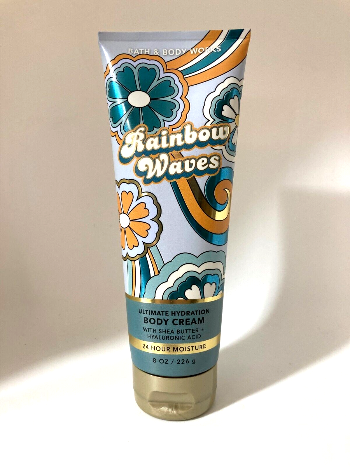 Bath and Body Works Rainbow Waves Ultimate Hydration Body Cream 8oz