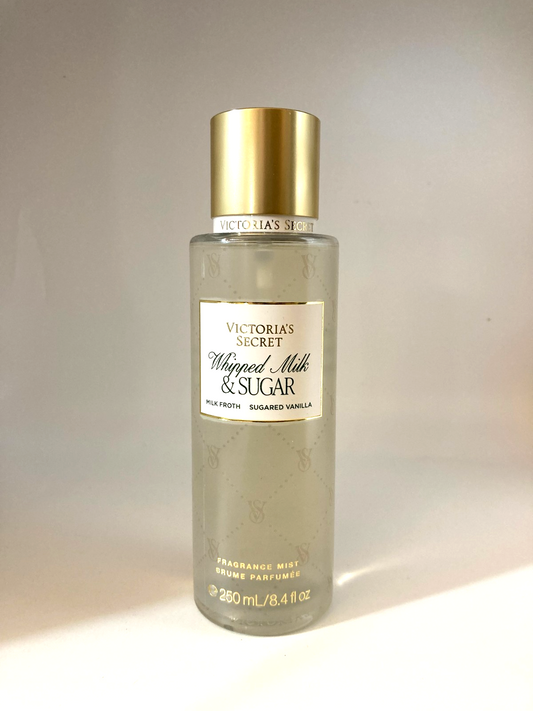 VICTORIA'S SECRET WHIPPED MILK & SUGAR FRAGRANCE MIST 8.4 OZ SPRAY NEW