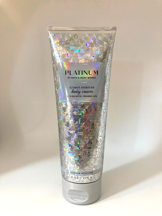 Bath and Body Works Platinum Ultimate Hydration Body Cream 8 oz