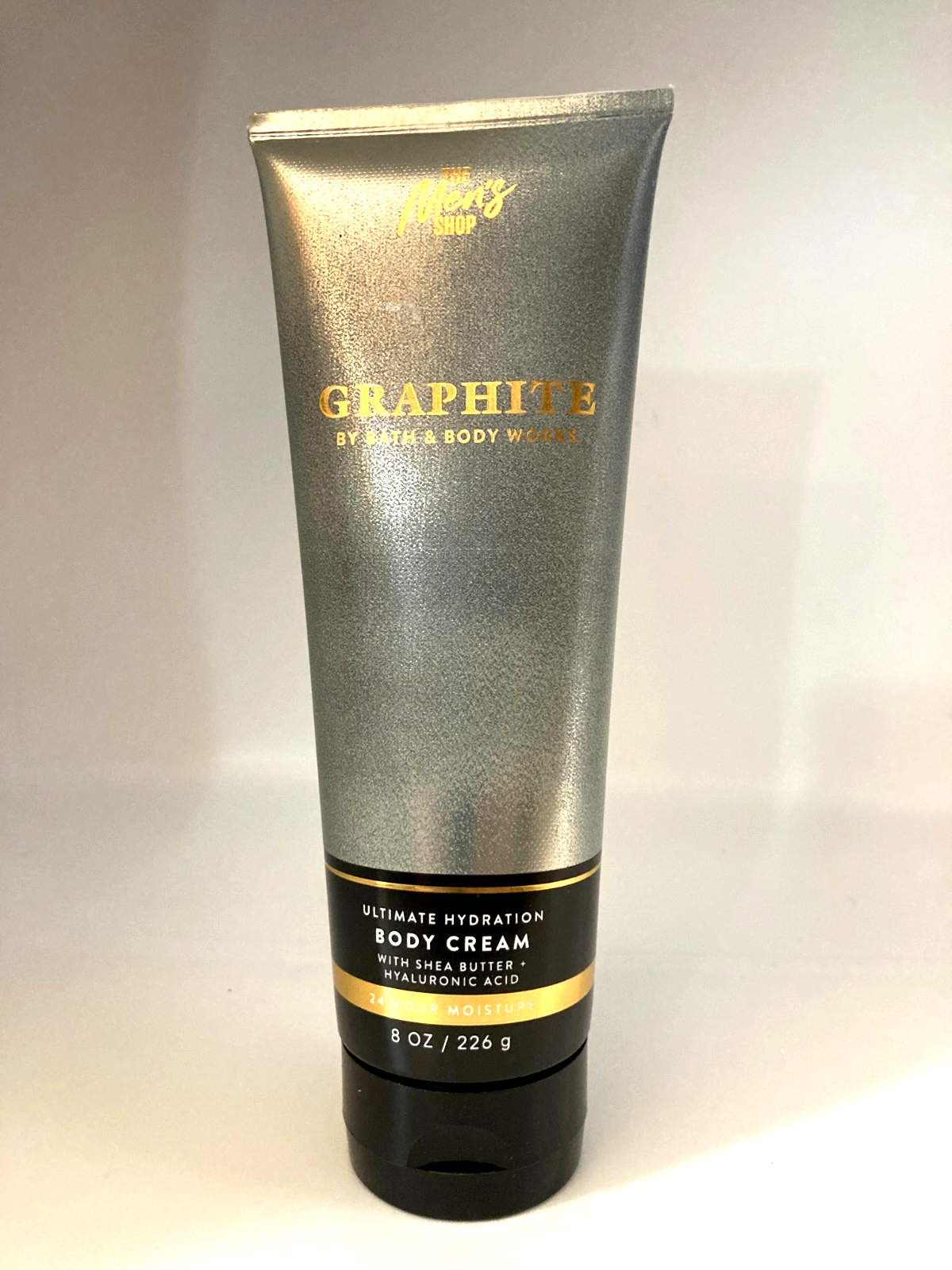 BATH & BODY WORKS GRAPHITE MEN'S COLLECTION (2025) PRESENTATION BODY CREAM 8OZ