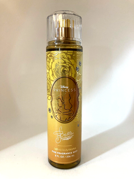 ALL NEW Bath And Body Works BELLE DISNEY PRINCESS Fine Fragrance Mist 8 oz