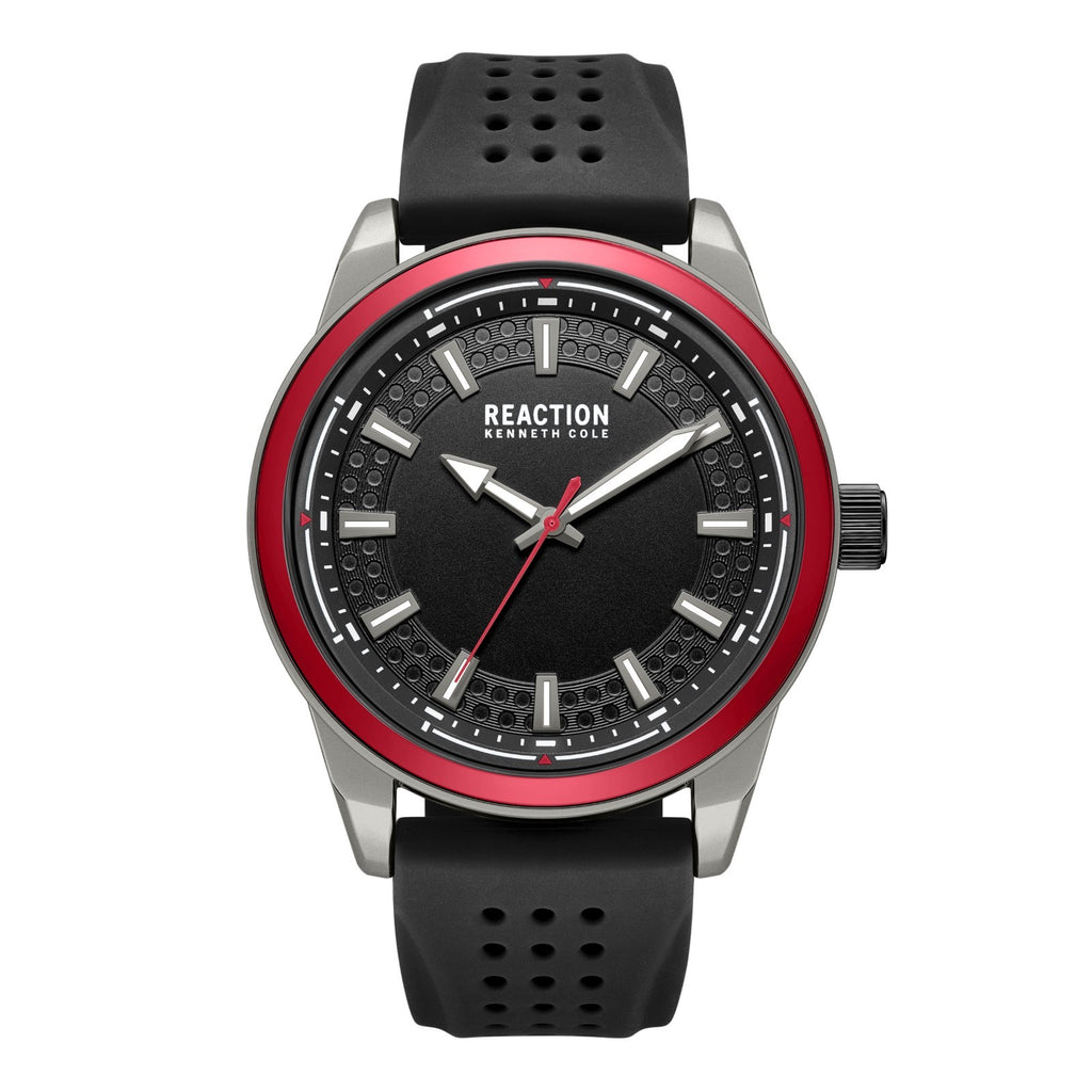 Kenneth Cole Reaction Men's Analog Watch With Silicone Strap KRWGM7005303