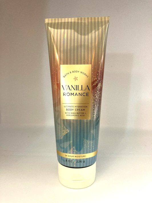 Bath and Body Works Vanilla Romance Ultimate Hydration Body Cream 8 oz