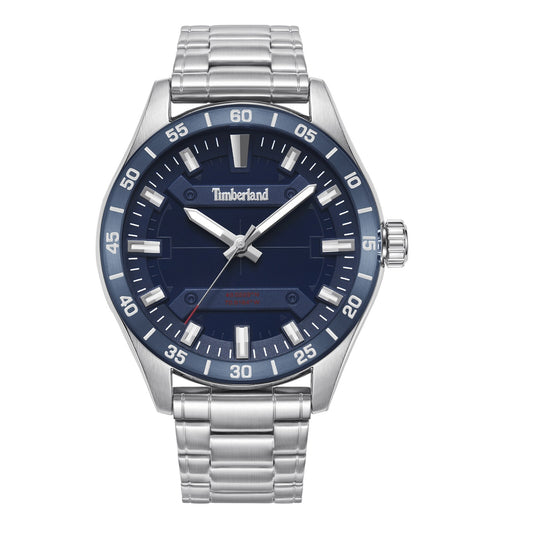 Timberland Men's Analog Watch With Stainless Steel Band TDWGG2201206