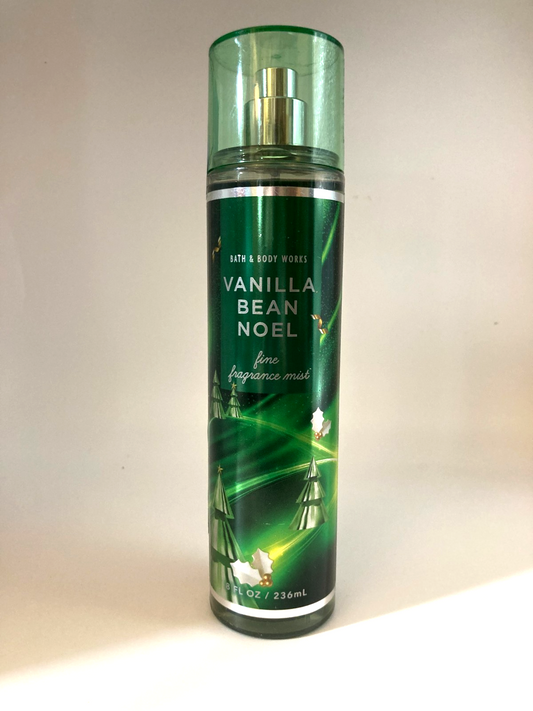 Bath & Body Works Vanilla Bean Noel Cake Fine Fragrance Mist Spray 8oz