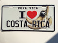 COSTA RICA PURA VIDA CENTROAMERICA LICENSE PLATE 18