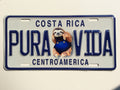 COSTA RICA PURA VIDA CENTRAL AMERICA LICENSE PLATE CRLP 12