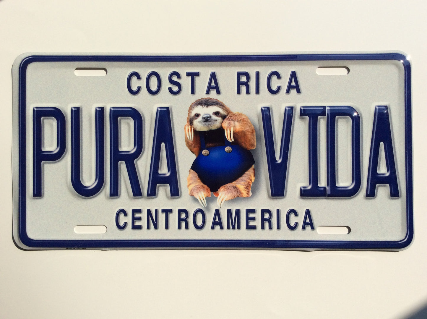 COSTA RICA PURA VIDA CENTRAL AMERICA LICENSE PLATE CRLP 12