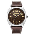 Timberland Men's Analog Watch With Brown Leather Band TDWGA9009201