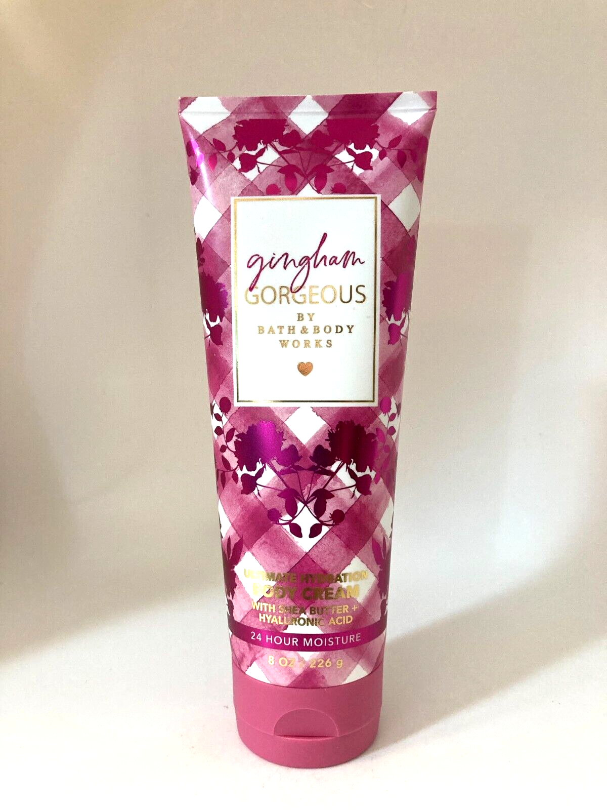 Bath and Body Works Gingham Gorgeous 2024 Ultimate Hydration Body Cream 8 oz