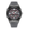 Kenneth Cole Reaction Men's Analog Digital Watch Silicone Strap KRWGP2189202
