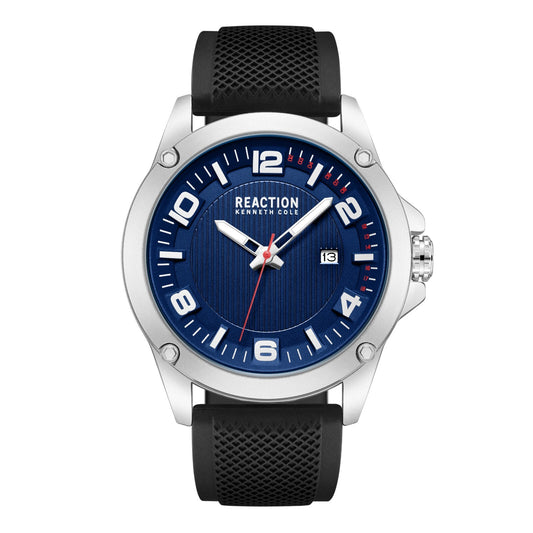 Kenneth Cole Reaction Men's Analog Watch With Silicone Strap KRWGN7004503
