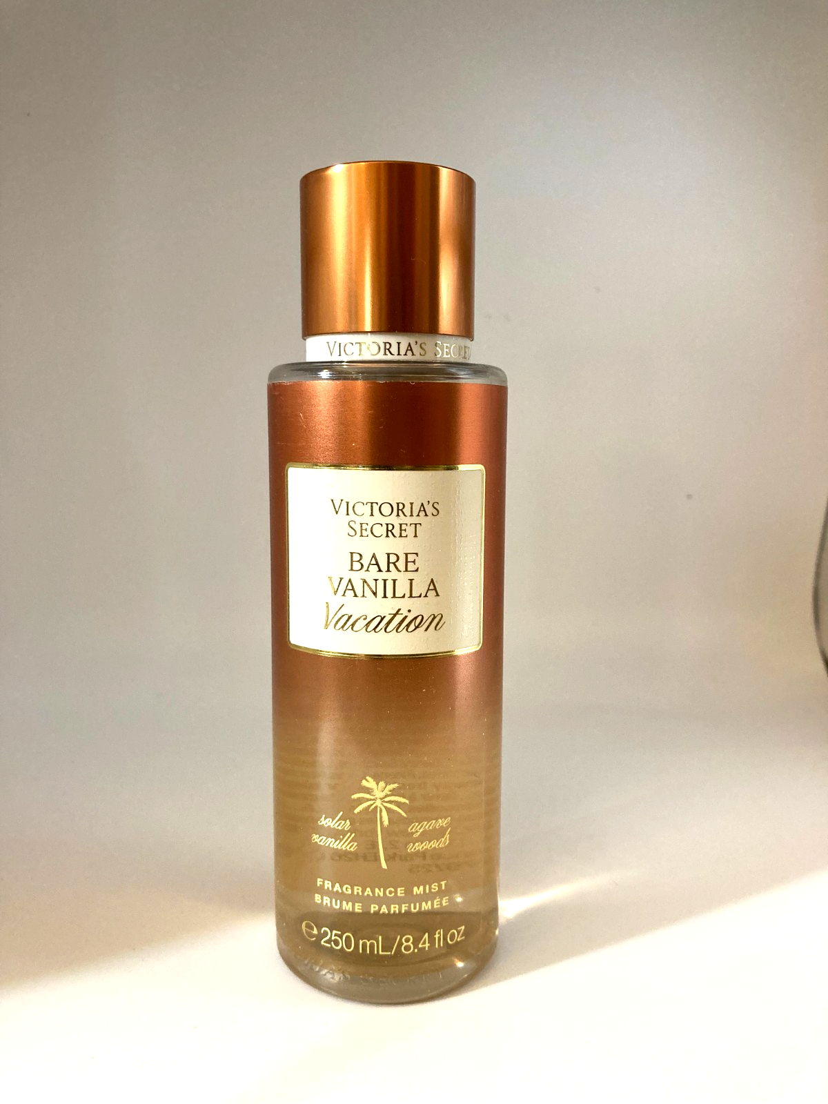 VICTORIA'S SECRET BARE VANILLA VACATION FRAGRANCE MIST 8.4 OZ SPRAY NEW
