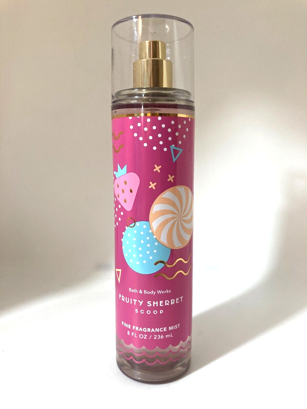 Bath & Body Works Fruity Sherbet Scoop Fine Fragrance Mist Spray Splash 8oz