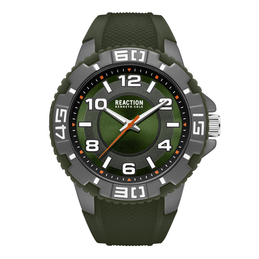 Kenneth Cole Reaction Men's Watch With Silicone Strap KRWGM7005003