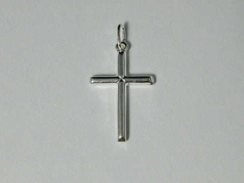 .925 Sterling Silver Cross J42