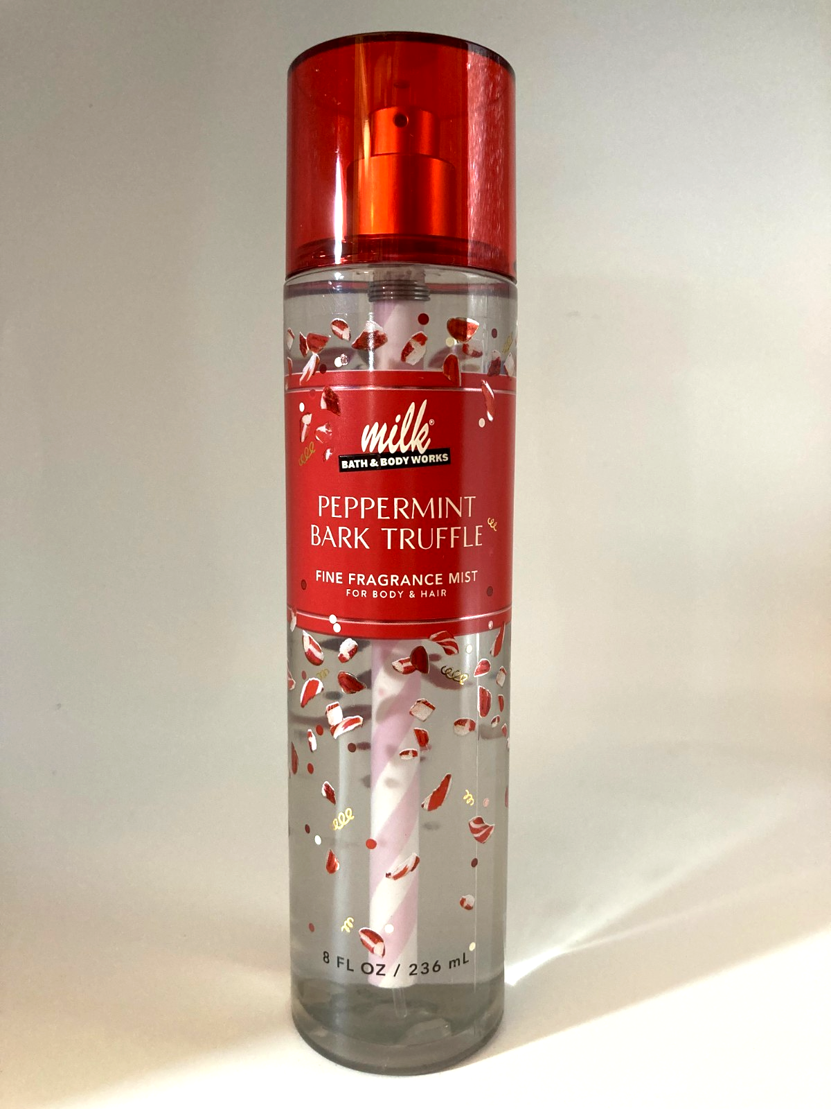 Bath & Body Works Milk Bar PEPPERMINT BARK TRUFFLE Fine Fragrance Mist 8oz NEW