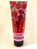 Bath and Body Works Strawberry Pound Cake Ultimate Hydration Body Cream 8 oz