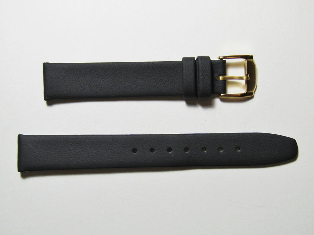18mm Hadley Roma Genuine Leather Watch Band MS976 fits for Movado Watch
