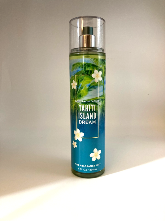 Bath & Body Works Tahiti Island Dream Cake Fine Fragrance Mist Spray 8oz