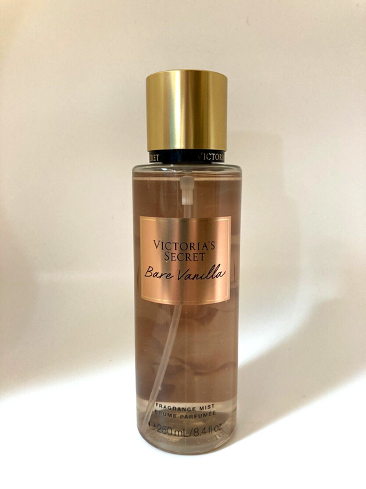 VICTORIA'S SECRET BARE VANILLA FRAGRANCE MIST 8.4 OZ SPRAY NEW