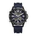 Kenneth Cole Reaction Mens Analog Digital Watch With Silicone Strap KRWGP2184202