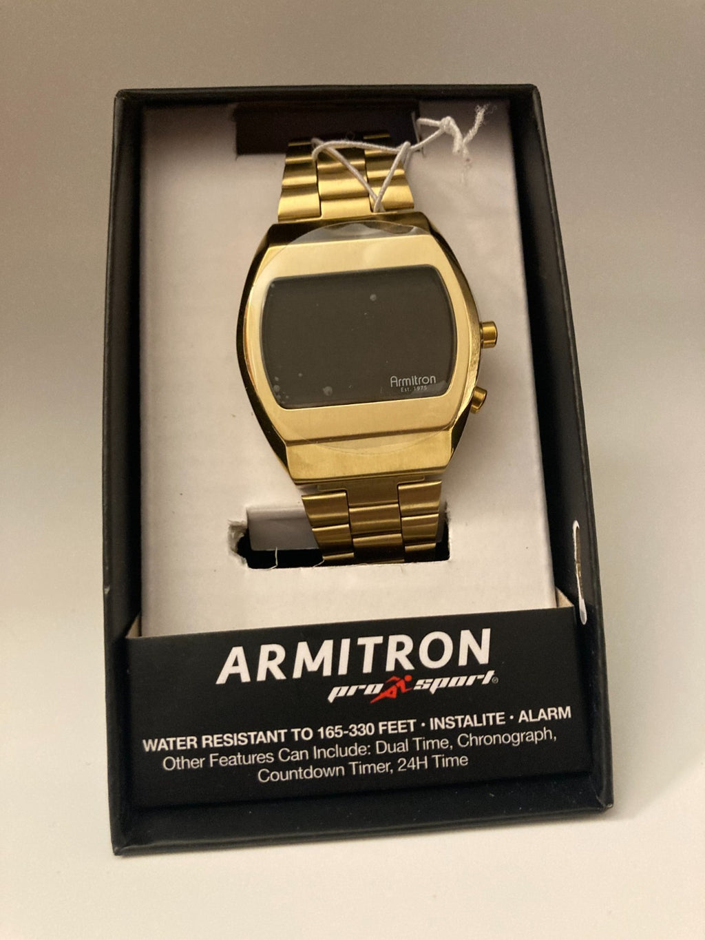 Armitron Sport Retro Men's Digital Bracelet Watch, 40/8475 Brand New With Box