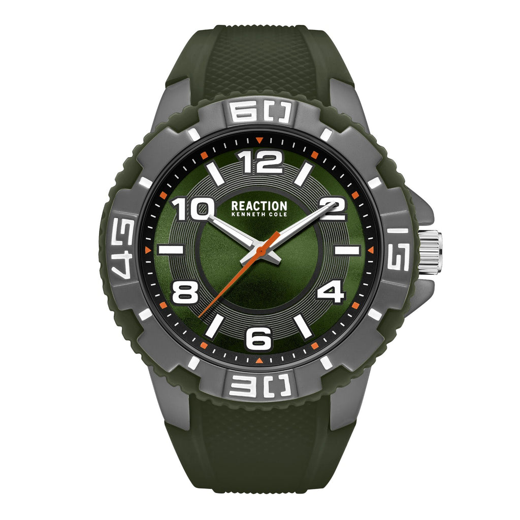 Kenneth Cole Reaction Men's Watch With Silicone Strap KRWGM7005003