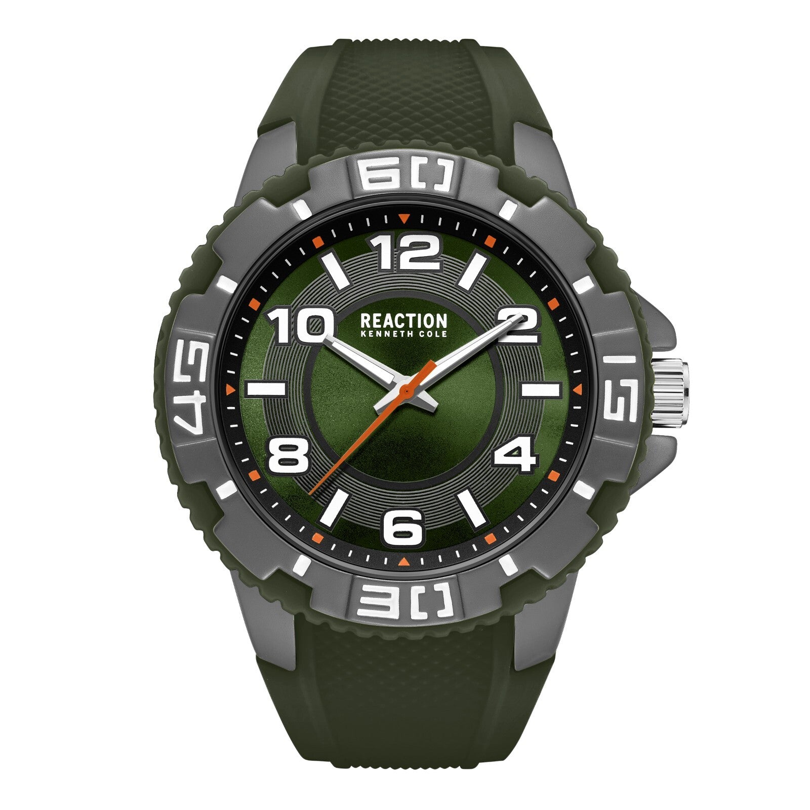 Kenneth Cole Reaction Men's Watch With Silicone Strap KRWGM7005003