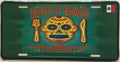 MEXICAN VANITY ALUMINUM LICENSE MEXICAN RESTAURANT MXLP 7