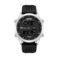 Kenneth Cole Reaction Men's Digital Watch With Silicone Strap KRWGP7005501