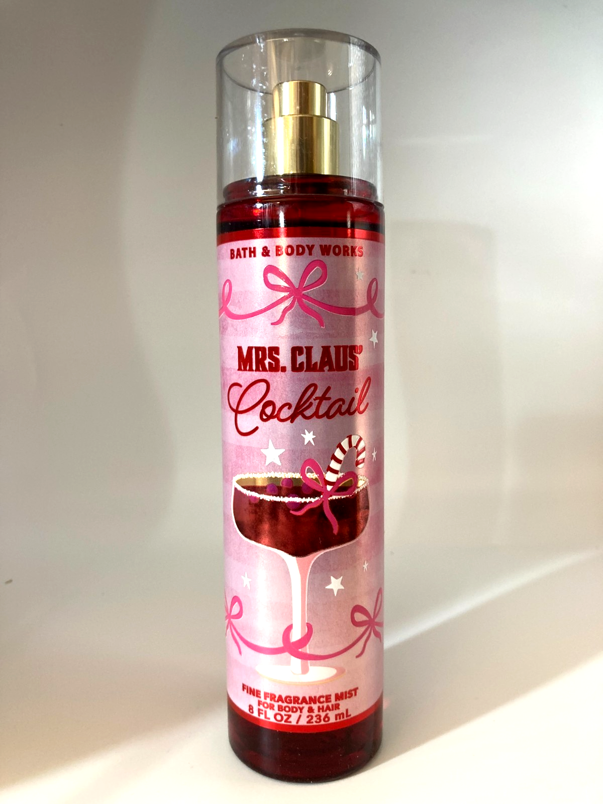 Bath & Body Works Mrs. Claus Cocktail Fine Fragrance Mist Spray Splash 8oz