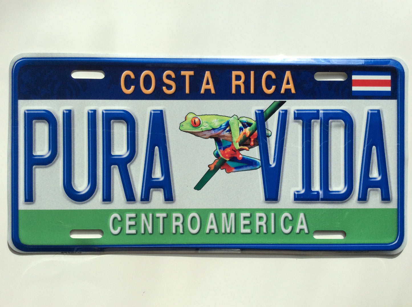 COSTA RICA PURA VIDA CENTRAL AMERICA LICENSE PLATE CRLP 32