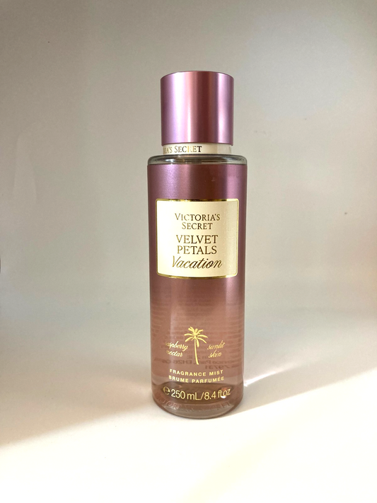 VICTORIA'S SECRET VELVET PETALS VACATION FRAGRANCE MIST 8.4 OZ SPRAY NEW