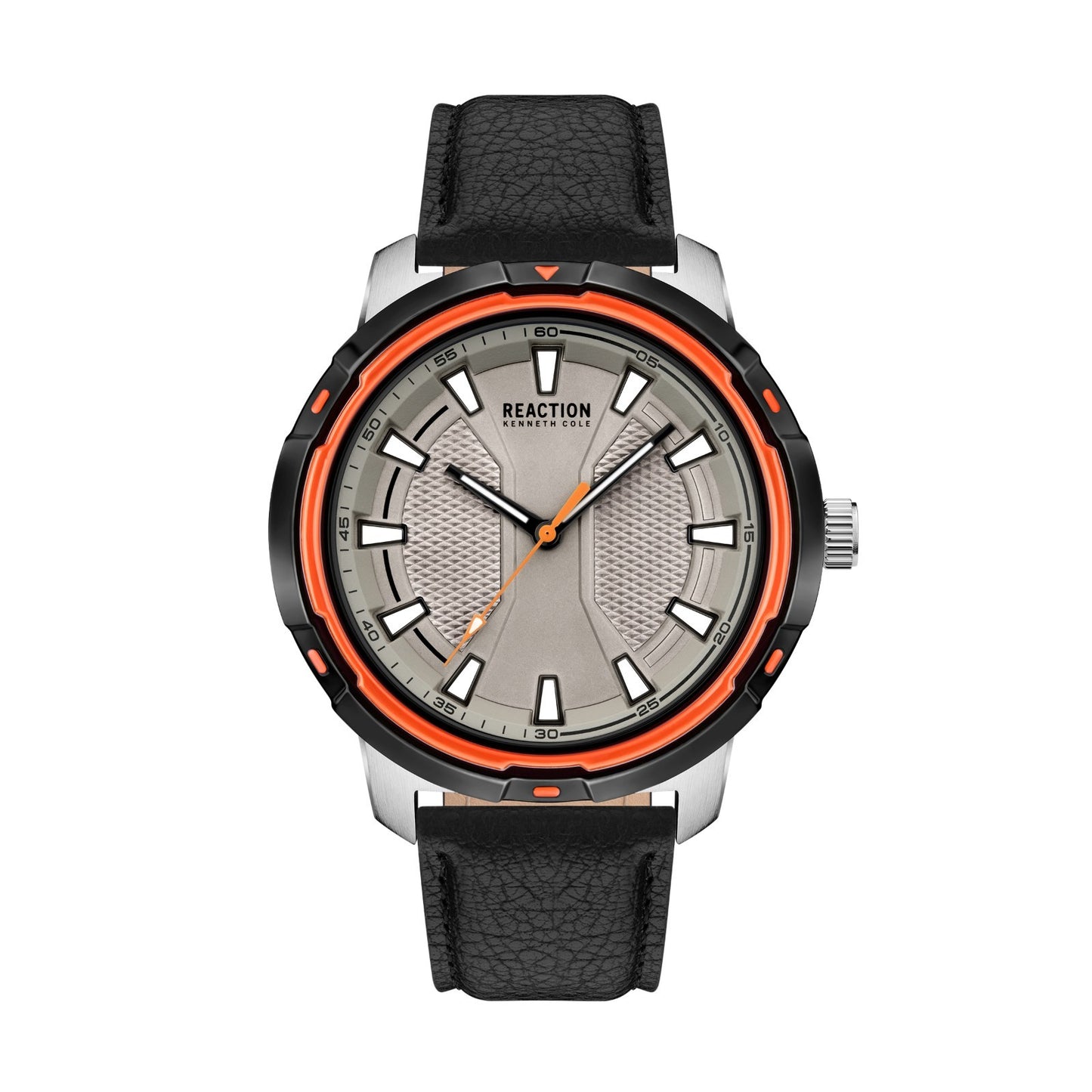 Kenneth Cole Reaction Men's Analog Watch Leather Strap KRWGA2178201