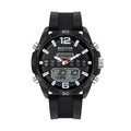 Kenneth Cole Reaction Men's Analog Digital Watch Silicone Strap KRWGP2651701