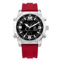 Kenneth Cole Reaction Men's Analog Digital Watch Silicone Strap KRWGP2183509