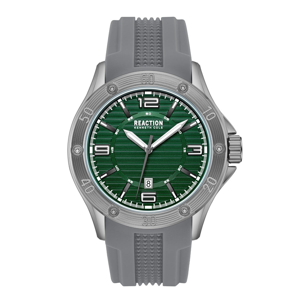 Kenneth Cole Reaction Men's Analog Watch With Silicone Strap KRWGN7004704