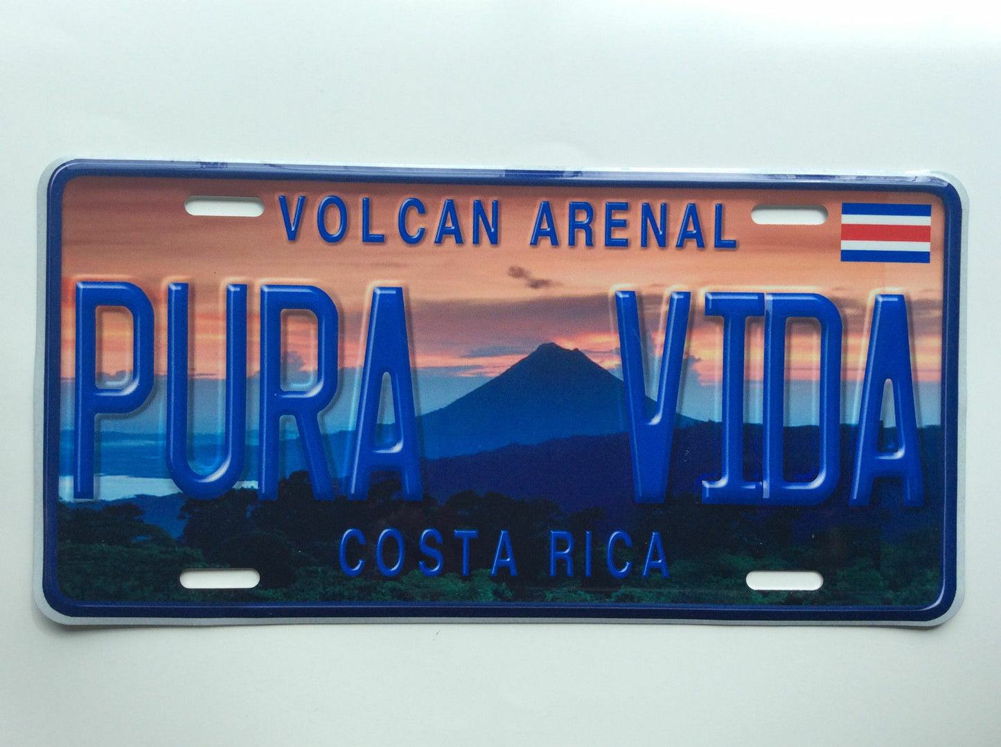 COSTA RICA PURA VIDA CENTRAL AMERICA LICENSE PLATE CRLP 36