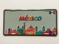 MEXICAN VANITY ALUMINUM LICENSE PLATE LETRAS CIUDAD MXLP 14